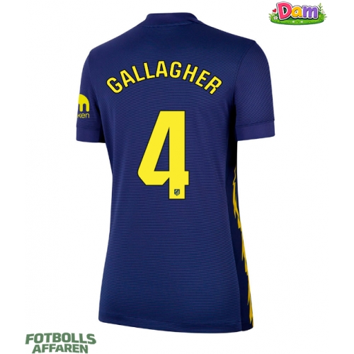 Atletico Madrid Conor Gallagher #4 Bortatröja Kvinnor 2025-26 Kortärmad
